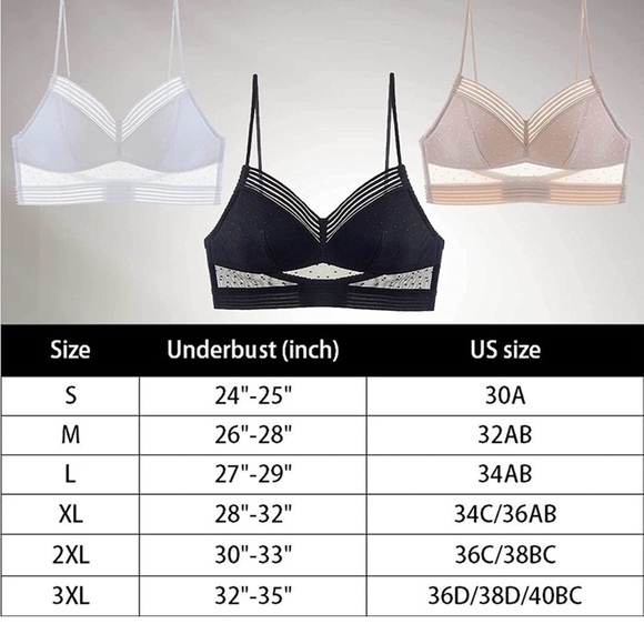 (3 for $25) Starry Bras - Picture 2 of 7